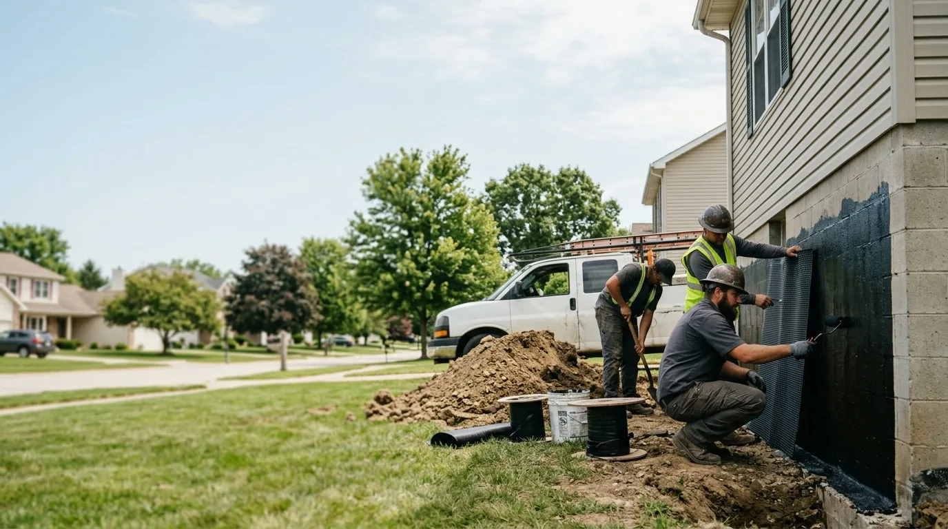 Basement Waterproofing in Donnelsville, OH near me
